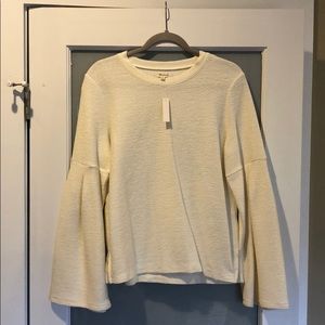 //MADEWELL// Cream Lightweight Sweater